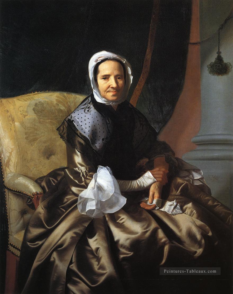 Mme Thomas Boylston Sarah Morecock Nouvelle Angleterre Portraiture John Singleton Copley Peintures à l'huile